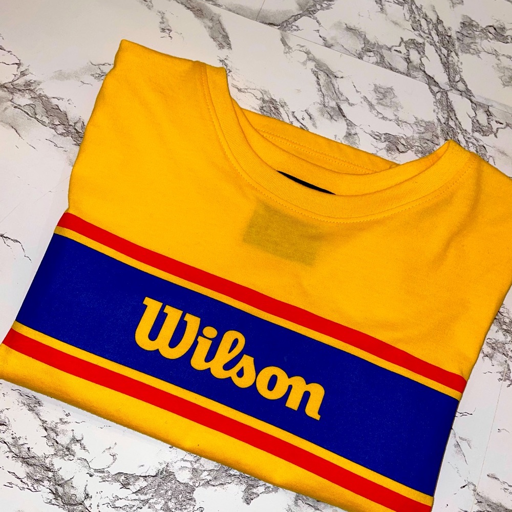 Cropped Wilson t-shirt